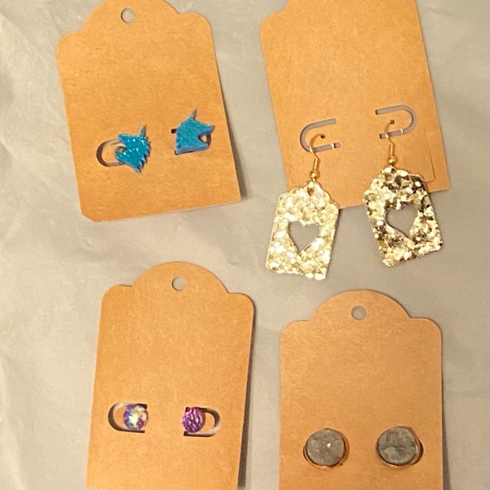 4pk Earring Lot